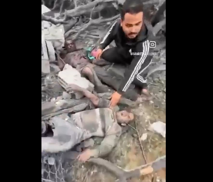 Video: Recovering civilians from rubble after Israeli bombardment in Deir Al-Balah, central Gaza