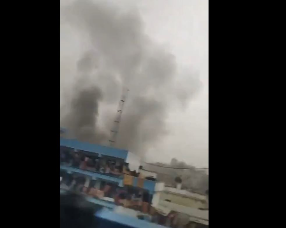 Video: Israeli bombing vicinity of Khalifa School in Beit Lahia, northern Gaza