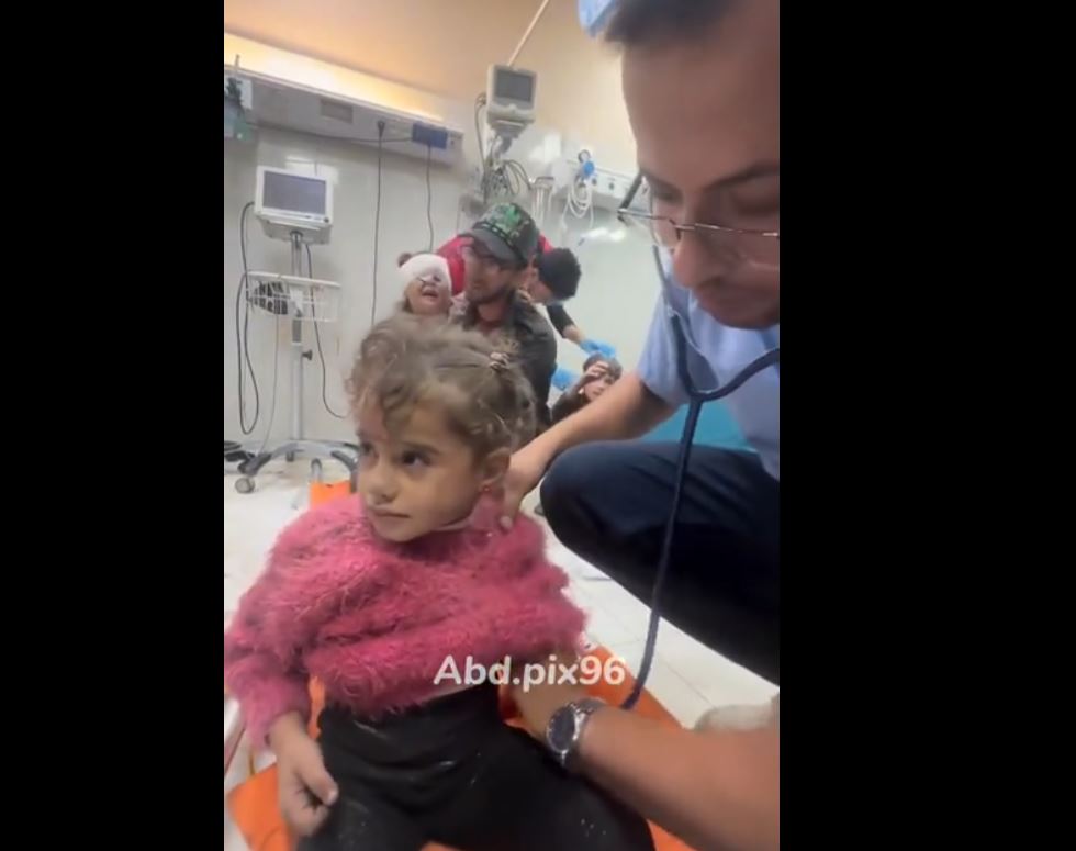 Video: More and more children arriving to hospitals in Gaza 