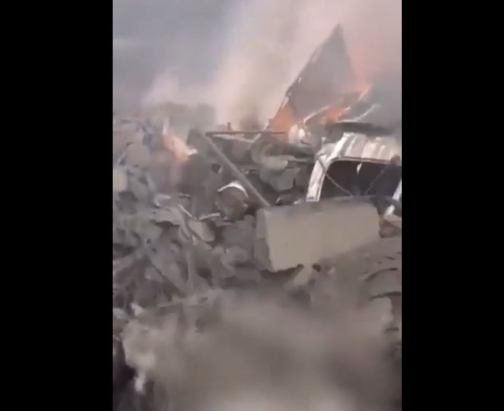 Graphic: At least 150 martryed in Israeli airstrike in Jabalia, N Gaza, this morning