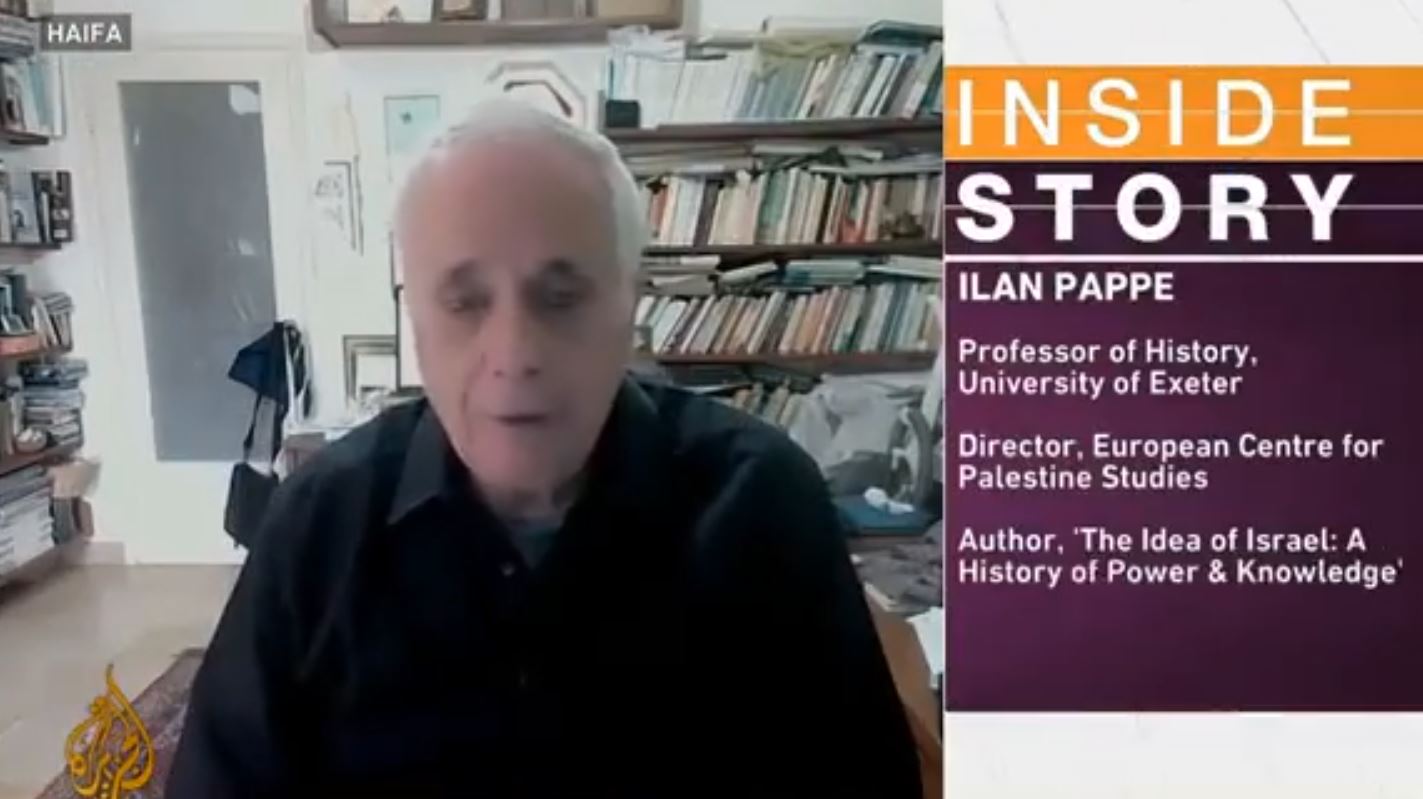Israeli historian: Israel not just a state, bu a project, a settler colonial project...