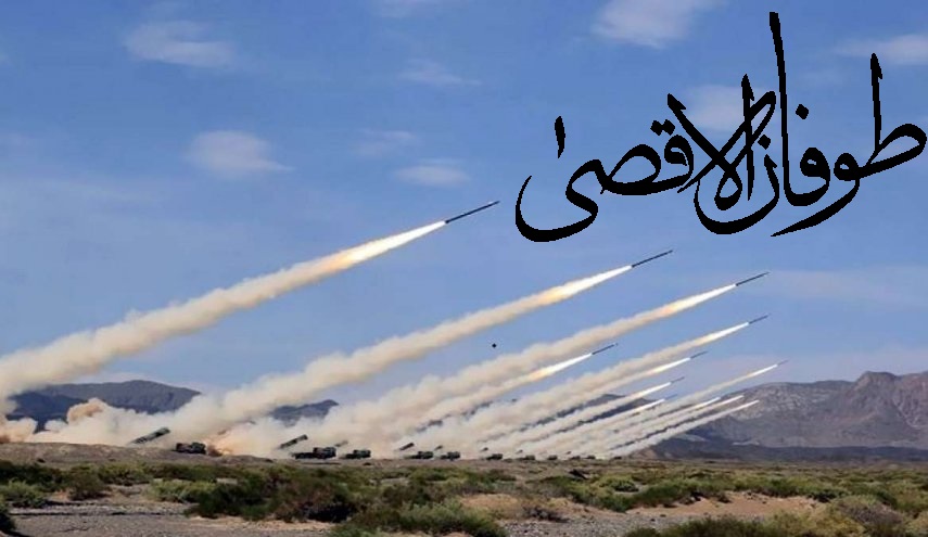 صہیونی ریاست کے ٹھکانوں پر حزب اللہ لبنان کا درجنوں میزائلوں سے حملہ