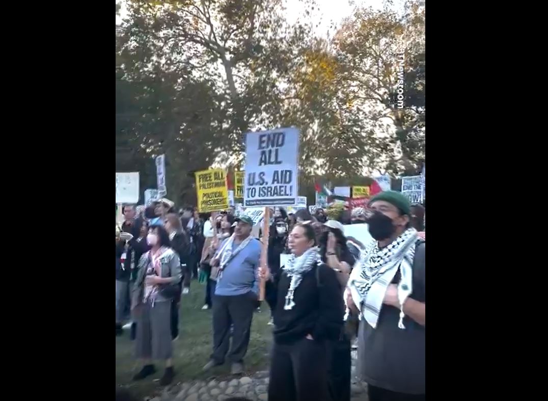 Video: Los Angeles protestors disrupt Biden’s fundraiser, calling for end to Israeli genocide in Gaza