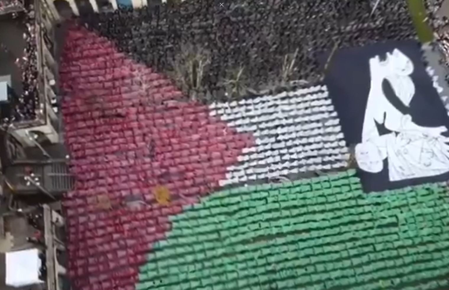 Video: Spanish city of Guernica sounds sirens in response to Israeli-Nazi genocide in Gaza