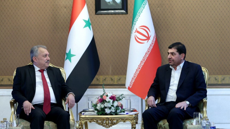 イラン第一副大統領、「我が国はシリアとの経済協力拡大を決意」