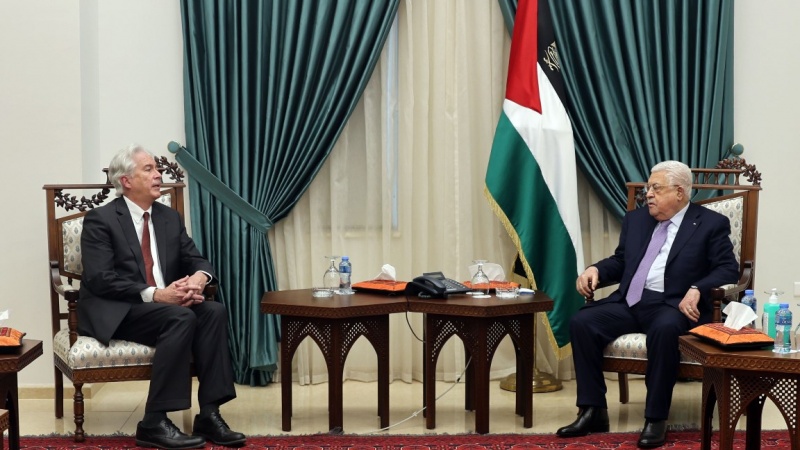 Mahmoud Abbas ha ricevuto il direttore della CIA