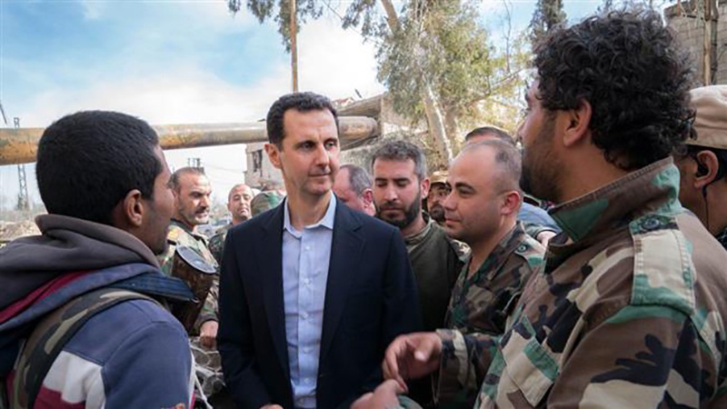 Bashar Assad Kunjungi Daerah Gempa