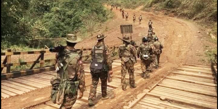ရွှေဘို၊ ခင်ဦး၊ မြိုင်နှင့် ကျောက်တံခါးမြို့နယ်တို့တွင် စစ်ကောင်စီတပ်နှင့် ပျူစောထီးများ တိုက်ခိုက်ခံရ