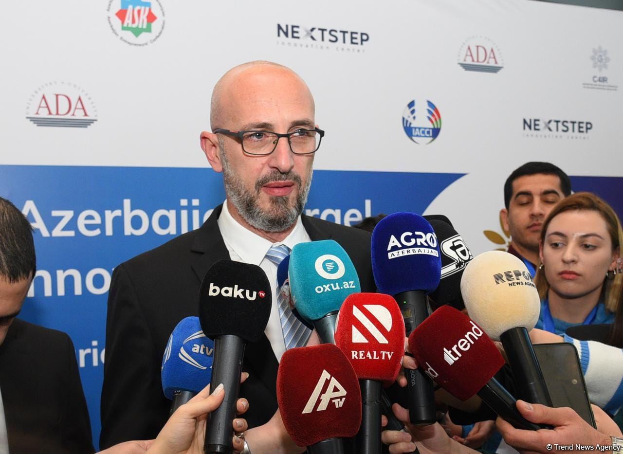Тиҹарәт Палатасынын президенти ҹүһүд А.Каплун: Исраил Азәрбајҹанла инновасијалар саһәсиндә әлагәләри инкишаф етдирир