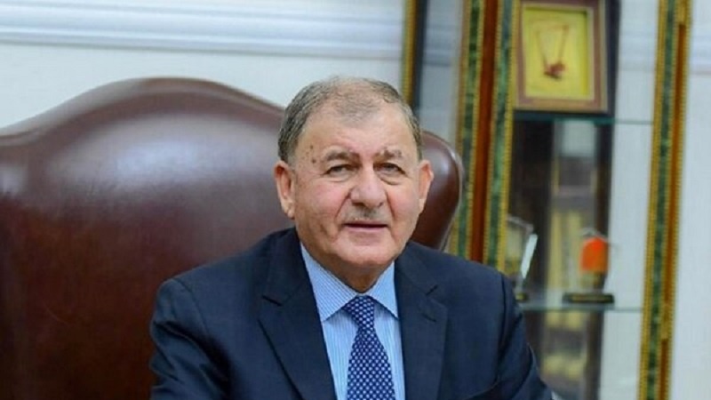 پێداگریی سەرۆک کۆماری عێراق لەسەر بەردەوام بوونی وتووێژ نێوان بەغداو هەولێر