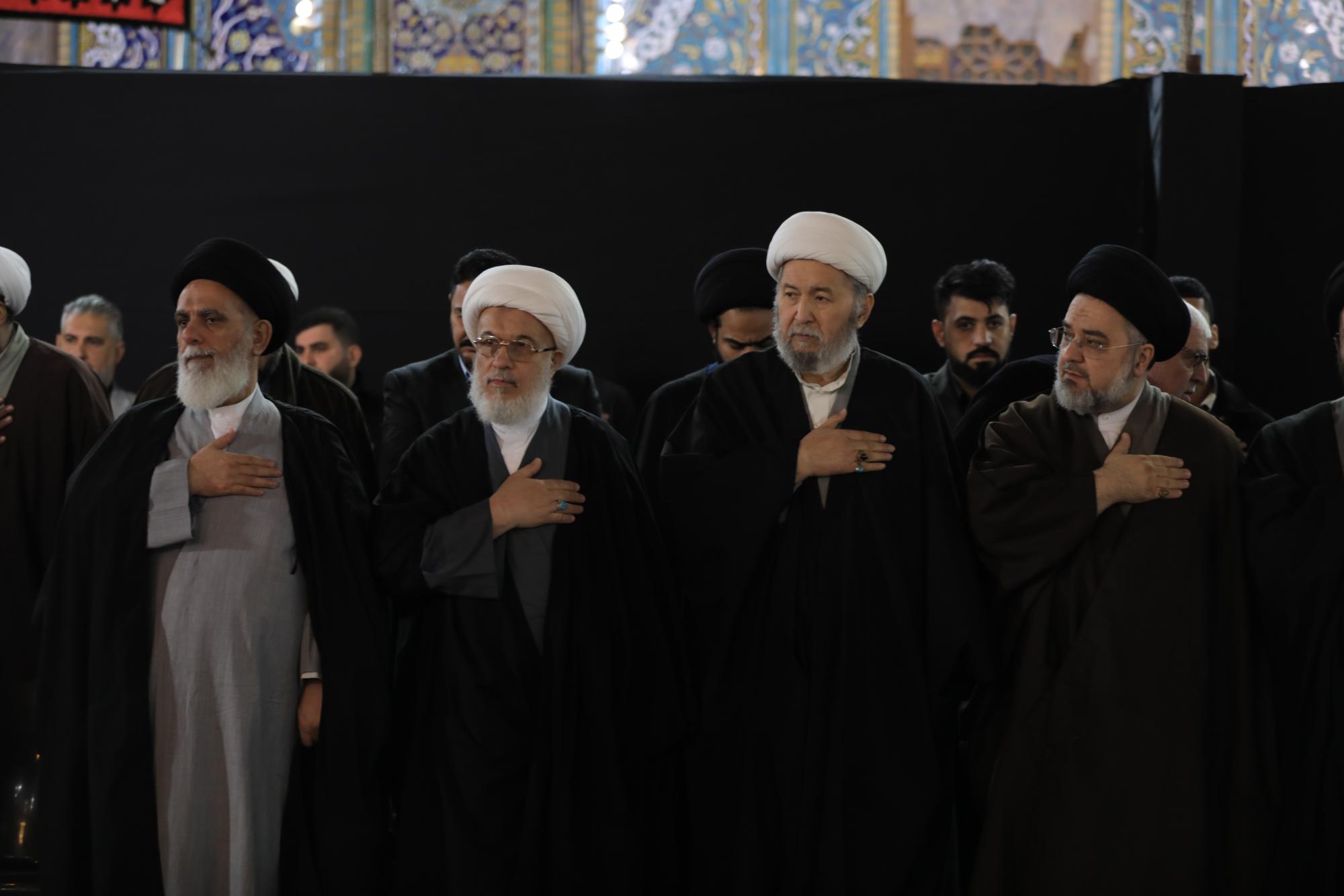 Al-Abbas shrine participates in ceremony of replacing flags of Kadhemiya Holy Shrine (+Photos)
