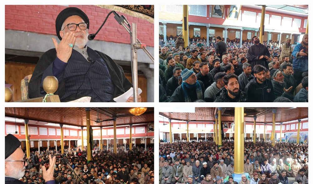 یوم شہادت امام موسیٰ کاظم ؑ،مرکزی امام باڑہ بڈگام میں پروقار مجلس عزاء