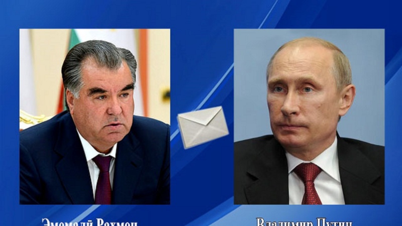 Таслияти раисони ҷумҳурии Русия, Қирғизистон ва Узбакистон ба Э.Раҳмон
