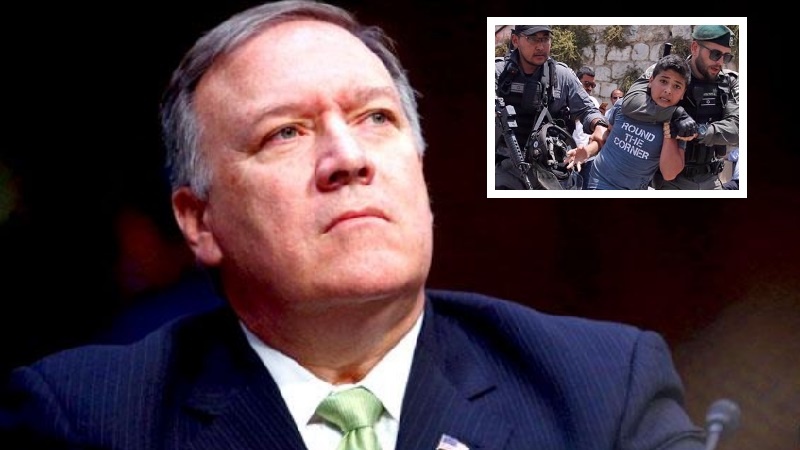 Pompeo dice che Israele sulla Palestina ha il diritto biblico