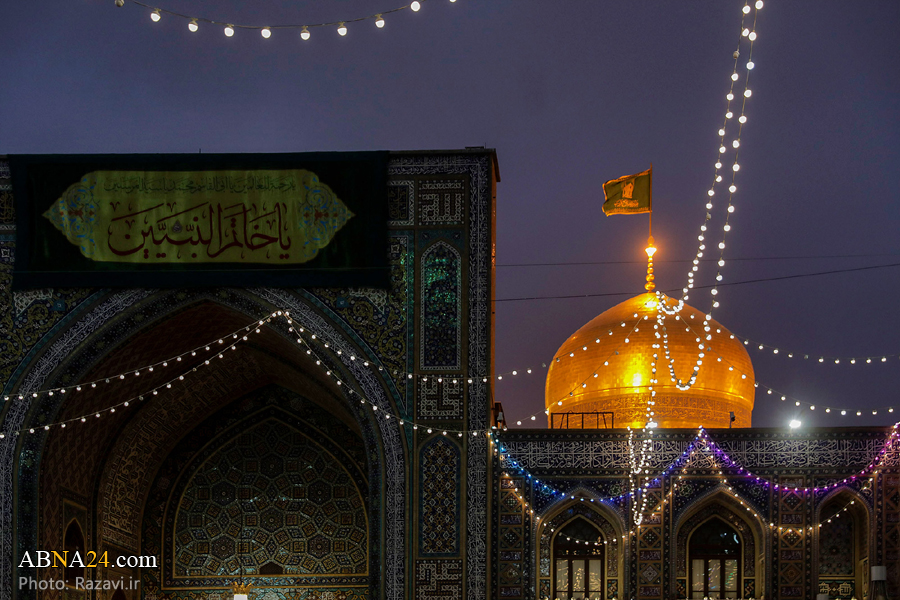 تقرير مصور / الصحن الرضوي المبارك في ليلة المبعث النبوي الشريف 