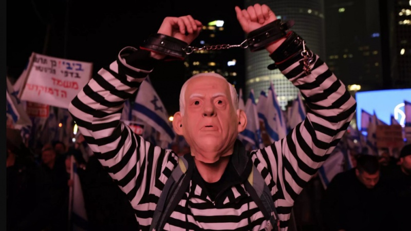 Territori occupati, decine di migliaia in piazza contro Netanyahu
