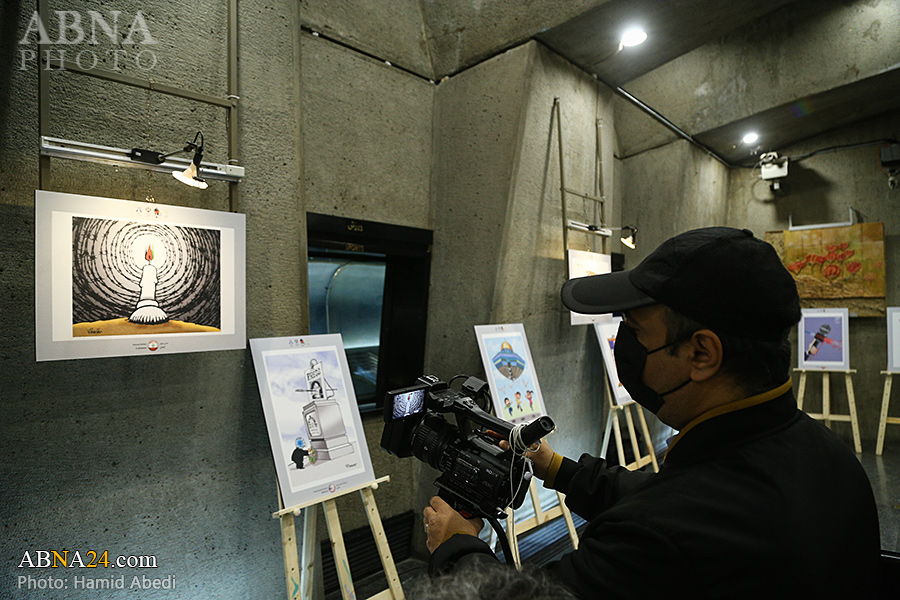 گزارش تصویری/ حاشیه‌های همایش بین‌المللی "هنر متعهد در حمایت از قدس شریف" و "اختتامیه سومین جشنواره کاریکاتور روز قدس"