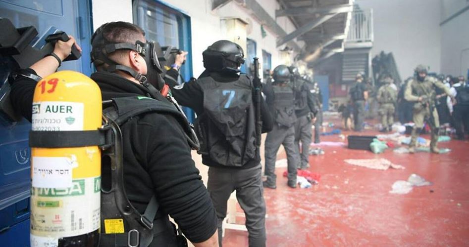 Israeli terrorist forces assault 80 prisoners, transfer them from Ramon jail