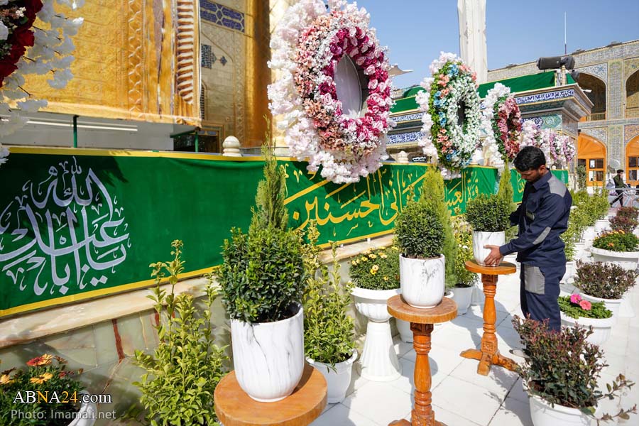 تقرير مصور / العتبة العلوية المقدسة تنشر مظاهر الفرح بمناسبة أعياد الشعبانية 
