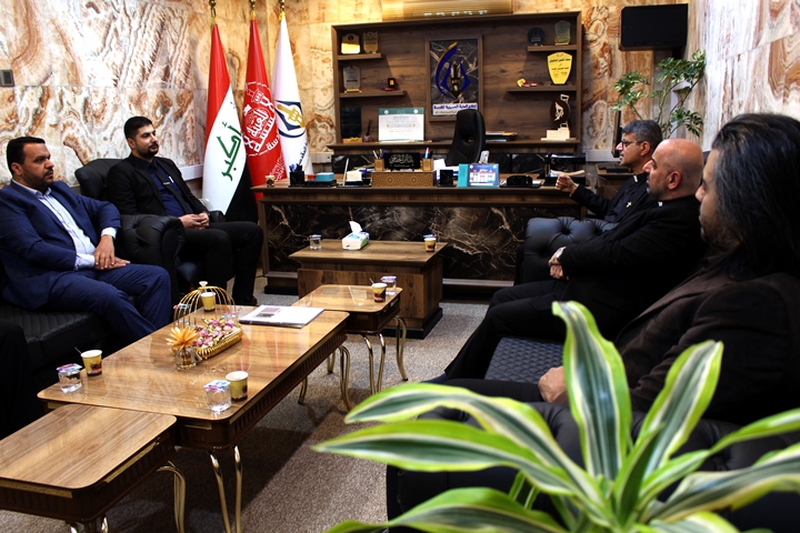 A Christian delegation from Evangelical Church visits Holy Shrine of Imam Hussain
