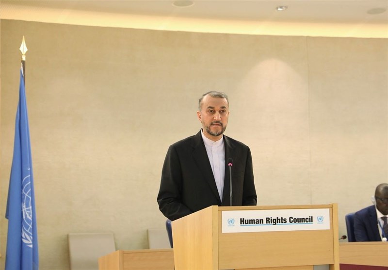 أمير عبداللهيان: مجلس حقوق الإنسان أصبح أداة لدعم السياسة الخارجية الأمريكية