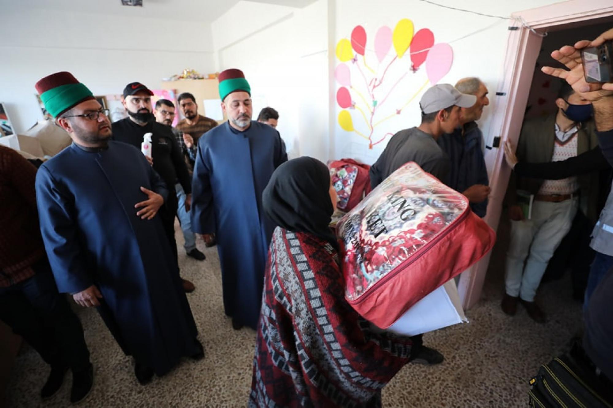 3rd day in a row; Al-Abbas shrine continues to provide its relief assistance in Syria