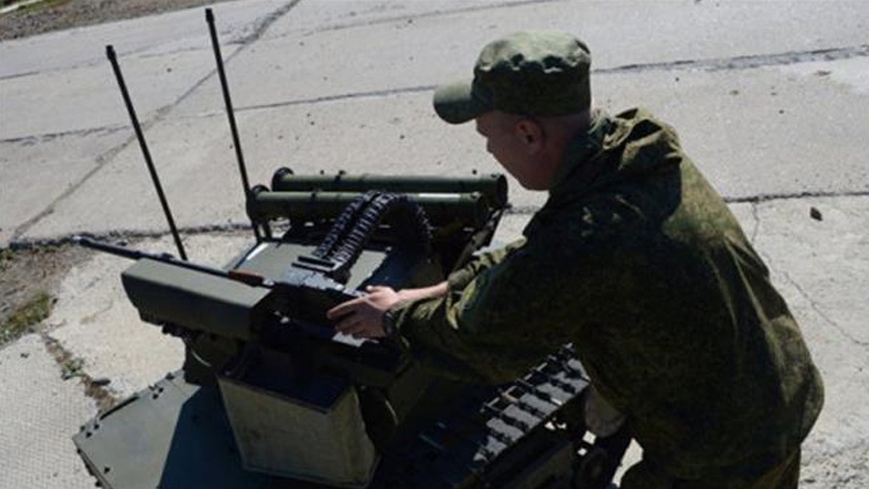 Hadapi Tank Ukraina, Rusia Gunakan Robot Tempur