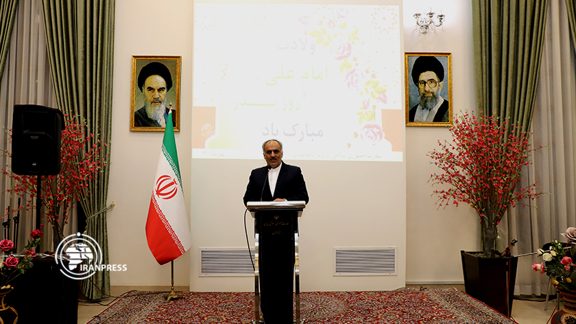 Imam Ali's auspicious birth anniversary celebrated in Iran's embassy in Tajikistan