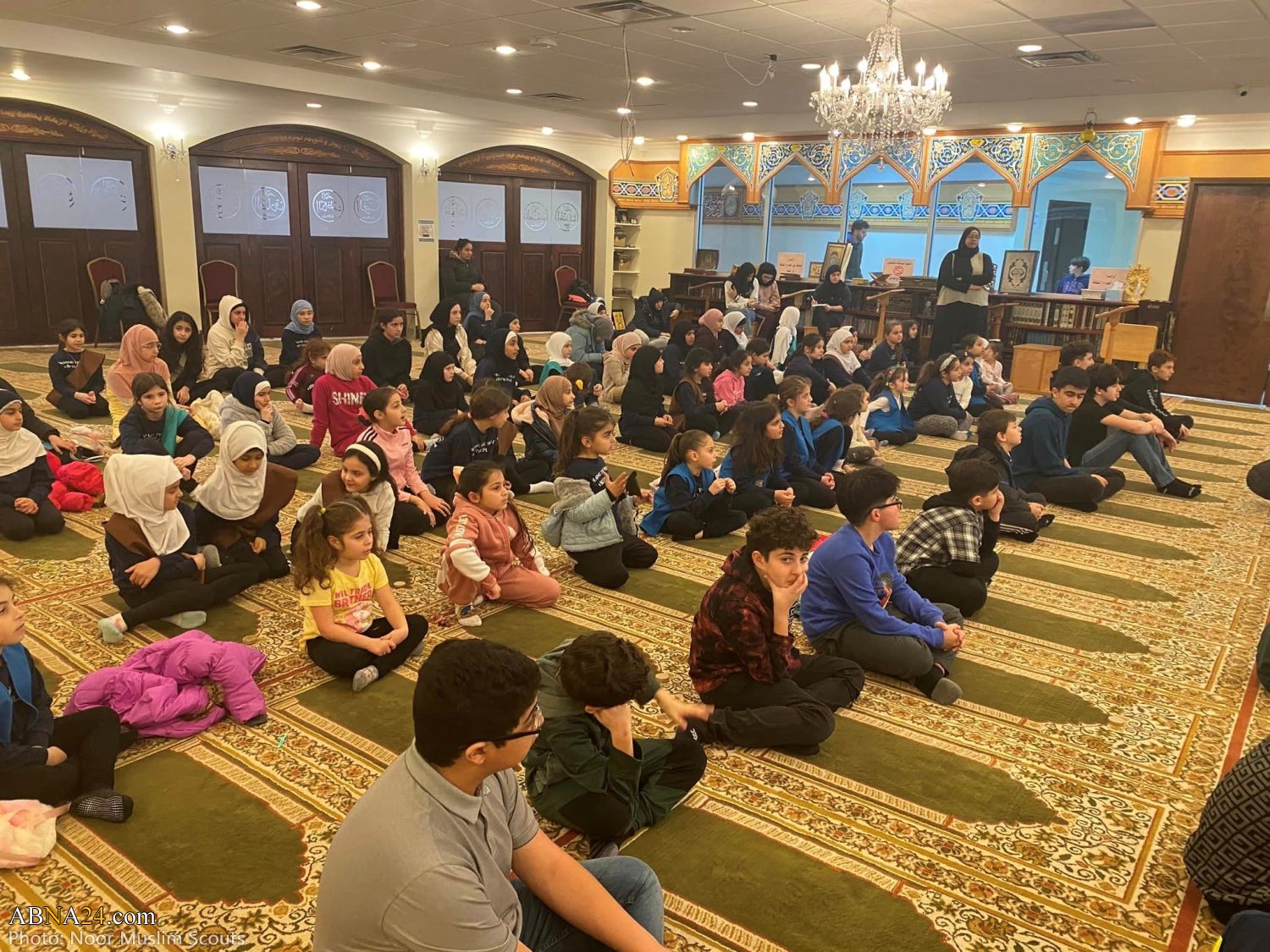 تقرير مصور / دورة تعليمية للأطفال في الصلاة ومفاهيم اسلامية بمدينة "ديربورن" الامريكية