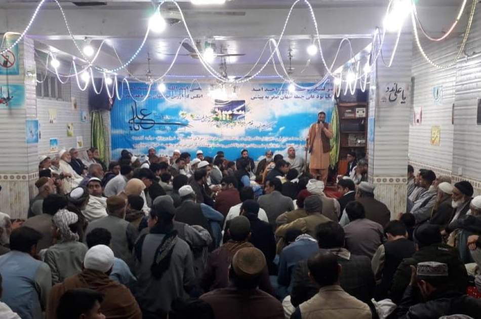 جشن میلاد با سعادت امام علی(ع) در مسجد جوادیه شهر قندهار