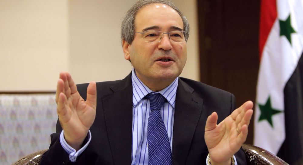 FM Mekdad: US repeating flimsy Iraq War pretexts against Syria