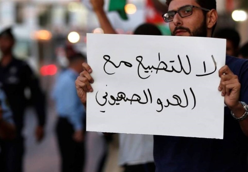 همبستگی بحرینی‌ها با ملت فلسطین و محکوم کردن هرگونه سازش با اشغالگران