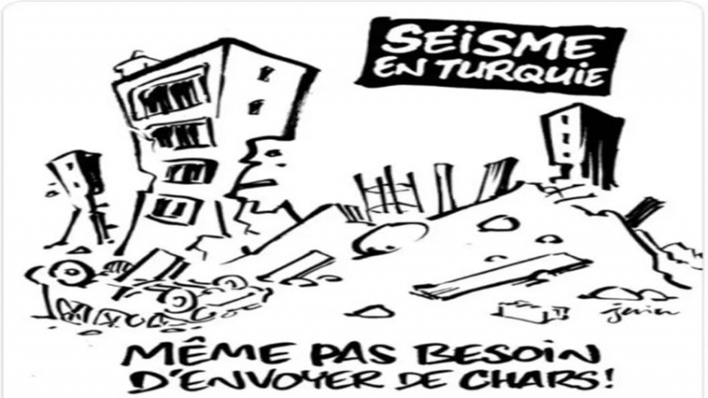 Menghina Lagi, Charlie Hebdo: Turki Gempa, Tak Perlu Dikirimi Tank
