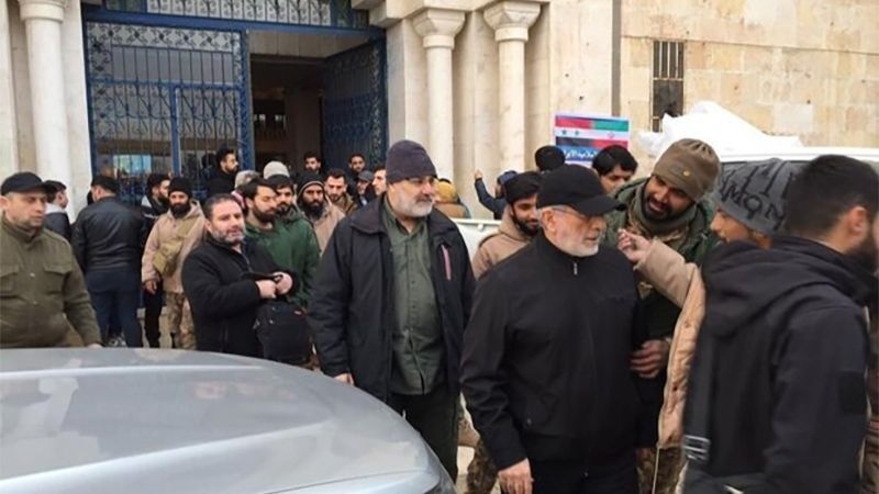 Генерал Каани посетил пострадавшие от землетрясения районы города Алеппо