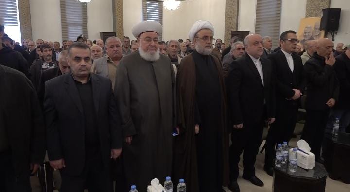 حزب الله أحيا ذكرى شهادة "الحاج قاسم سليماني والحاج أبو مهدي المهندس"