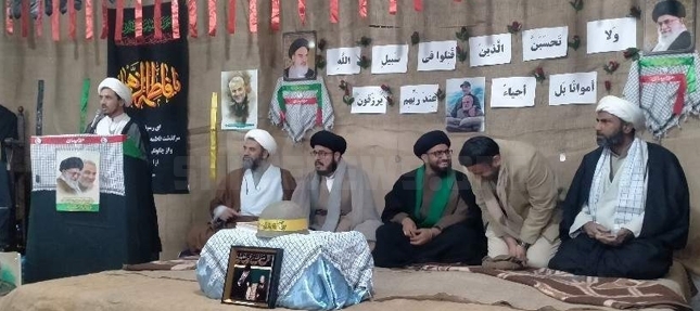 Pakistani Shia Muslims hold a seminar titled “Maktab-e-Soleimani” in Qom
