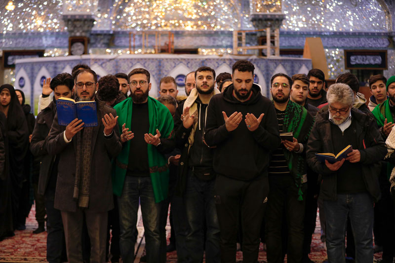 A German Muslim delegation visits Al-Askariya Holy Shrine of Samarra