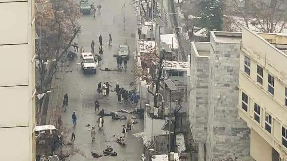 At least 20 killed in powerful explosion outside Afghan foreign ministry