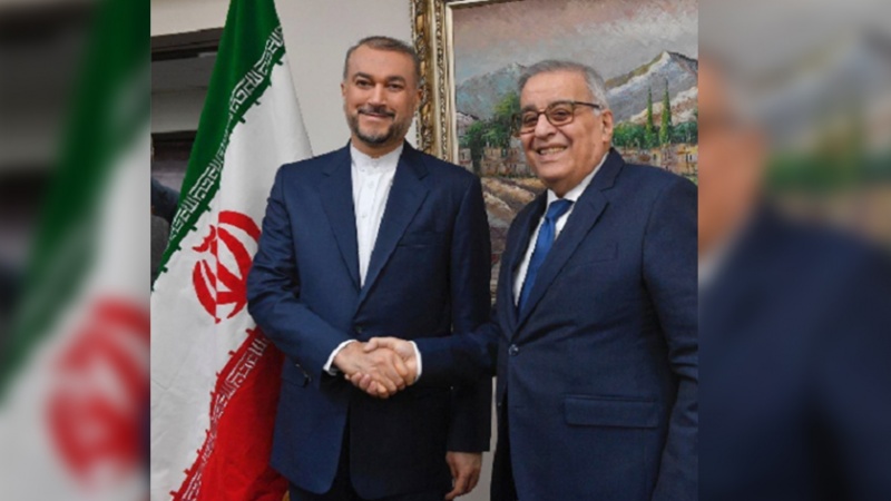 Außenminister Amir-Abdollahian in Beirut eingetroffen