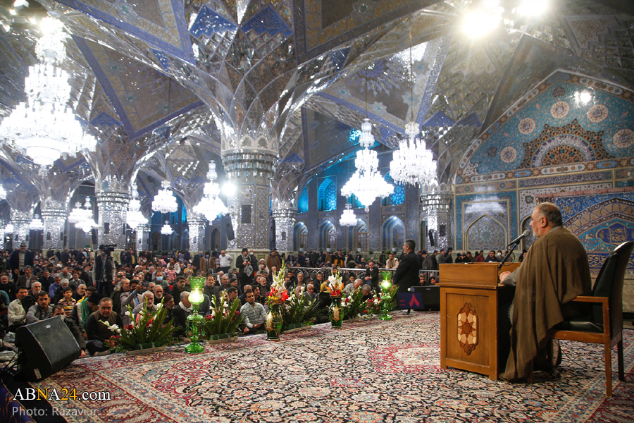 تقرير مصور / احتفال بمناسبة ولادة السيدة الطاهرة "فاطمة الزهراء" (ع) في حرم الإمام الرضا (ع)