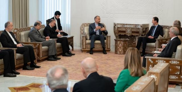 L'Iran continuera de soutenir fermement la Syrie