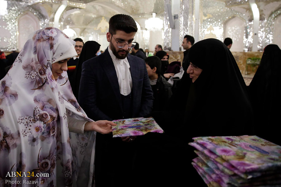 Фоторепортаж/ Вручение благословенных даров паломникам святыни Имама Резы(мир ей)