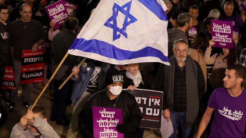 Netanyahu karşıtı erken gösteriler ve iç savaş uyarısı