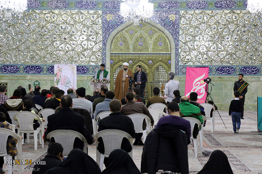 تقرير مصور / احتفال بمناسبة ولادة السيدة الطاهرة "فاطمة الزهراء"(ع) باللغة العربية في حرم السيدة المعصومة(ع)