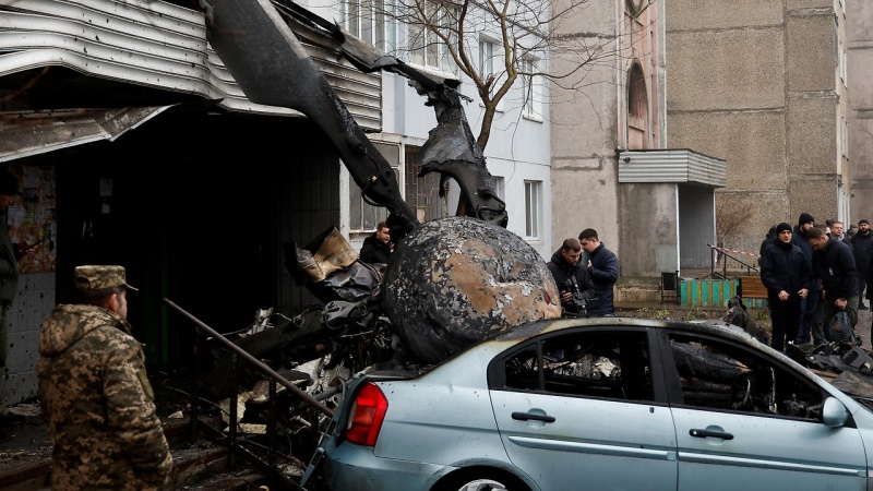 Ukrainischer Innenminister und sein Vize bei Hubschrauberabsturz getötet
