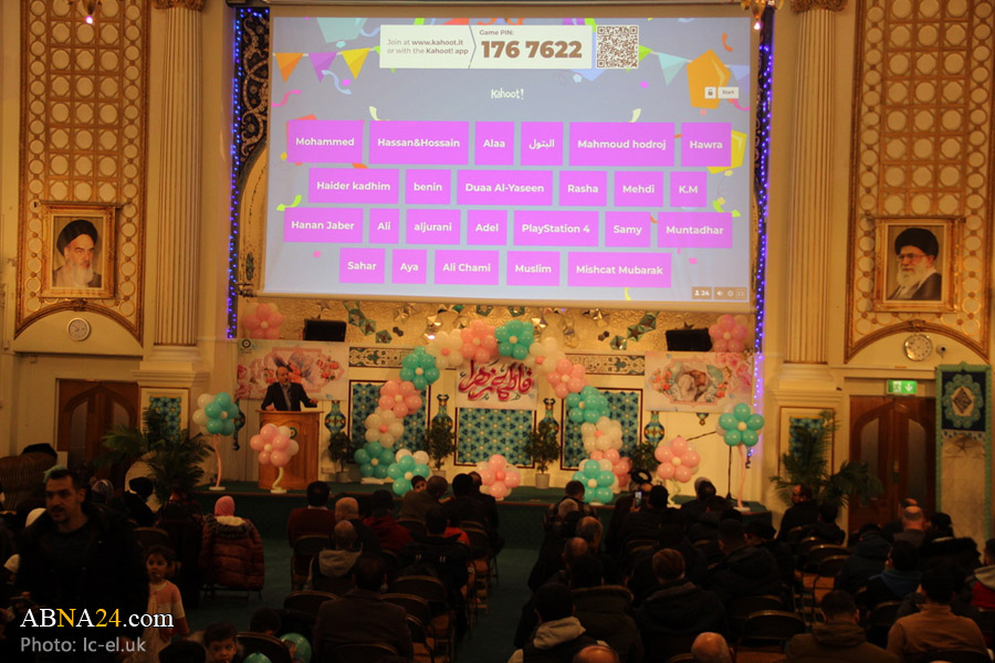 تقرير مصور / احتفال بمناسبة ولادة السيدة "فاطمة الزهراء"(ع) باللغة العربية في العاصمة البريطانية