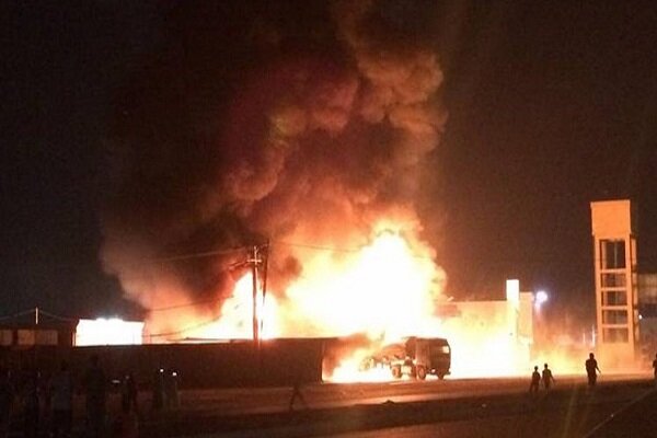 US logistics convoy comes under attack in Baghdad 