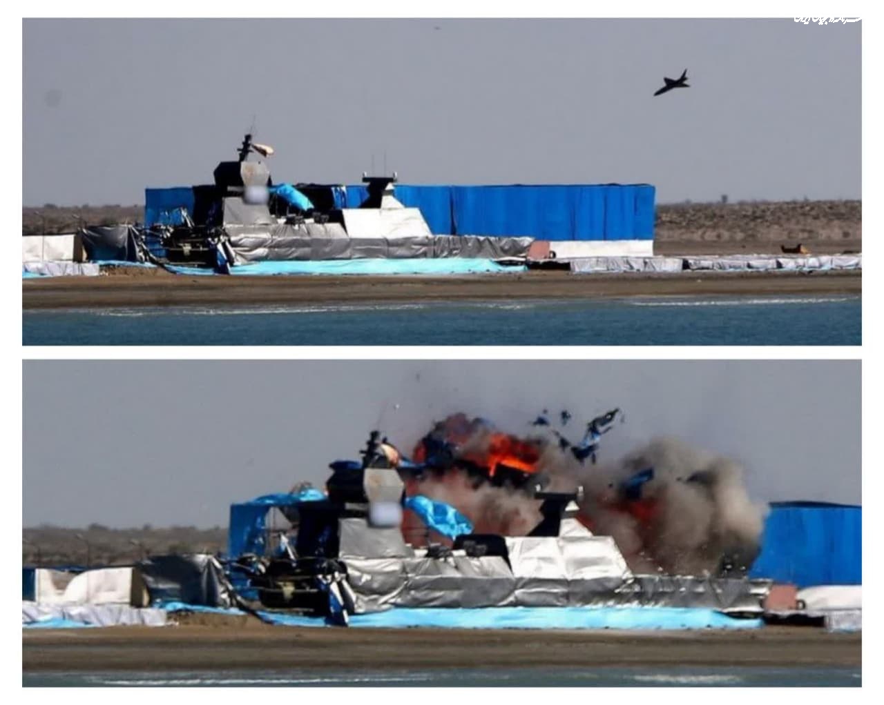 Iran simulates attack on Israeli naval base
