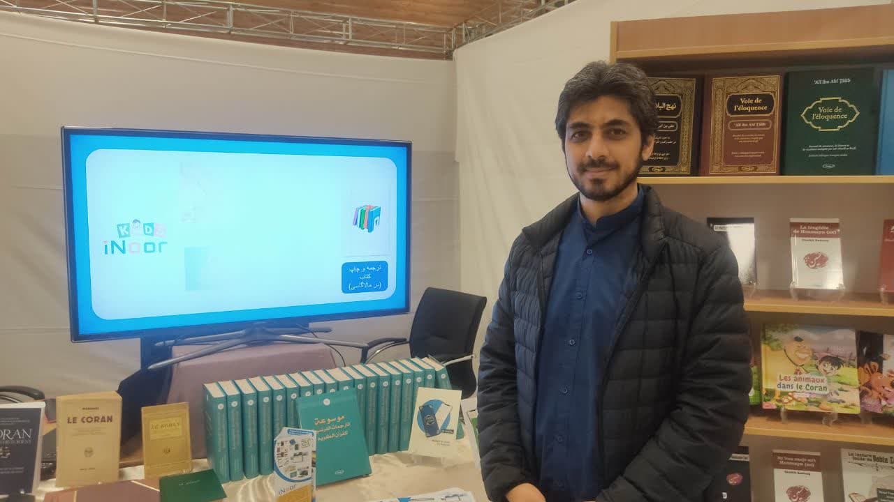 مرتضی رجا حسین: مؤسسه "آی نور" برای تمام فرانسوی‌زبانان محتوا تولید می‌کند