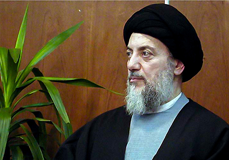 الشيخ اختري يصدر بيانا بمناسبة وفاة عقيلة الشهيد "محمد باقر الحكيم"